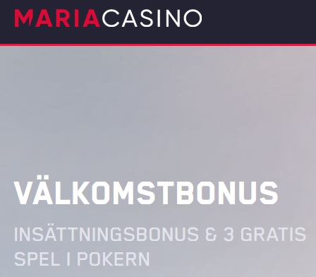 Få mänsklig kontakt i Live Roulette hos Maria Casino!